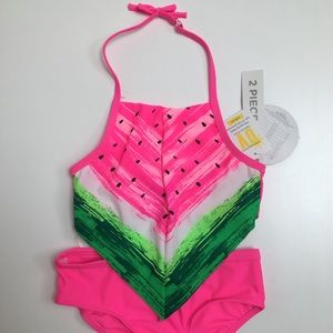 Toddler Girl Watermelon Swim Set Size 4T